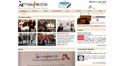 Desktop Screenshot of maipiusole.it